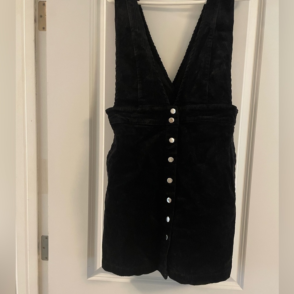 Corduroy Buttoned Dress